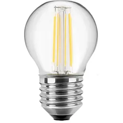 HWH LED Tropfenlampe G45, E27, 4.5W 2700K 470lm, Glas klar BLU-49115