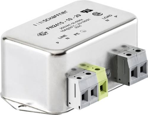 Schaffner FN2415-16-29 FN2415-16-29 Entstörfilter 250 V/AC 16A (L x B x H) 94 x 58 x 45.4mm 1St.