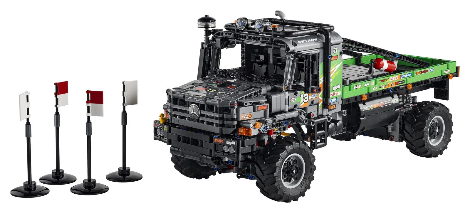 LEGO Technic 42129 Mercedes-Benz Zetros 4x4 terreinwagen met afstandsbediening