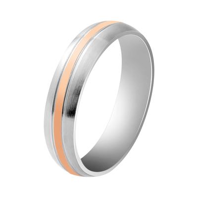 Partnerring AKZENT "Ayrton, langlebig" Gr. 60, silber (silberfarbig), Fingerringe, Herren, 60, Edelstahl