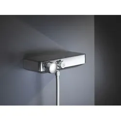 Grohe Grohtherm Brause-Thermostat 34719000 chrom, DN 15, Wandmontage