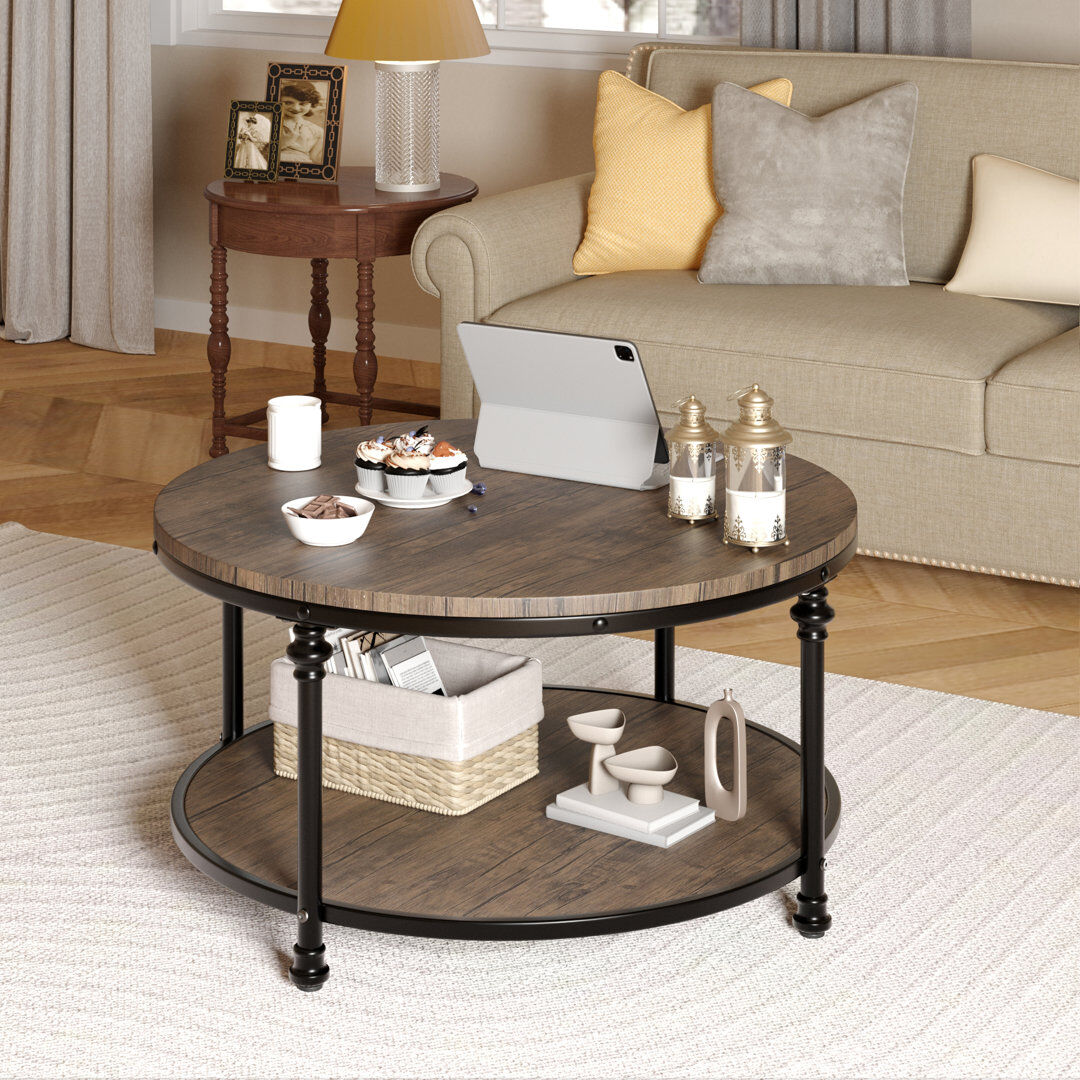 FXSGER Coffee Table 46.5cm H X 80cm W X 80cm D