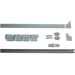 HBS, Zubehör Türbeschlag, Laufschienen-Set 80785 Schienengrösse 30x5mm Stahl verzinkt 60 mm Rollen
