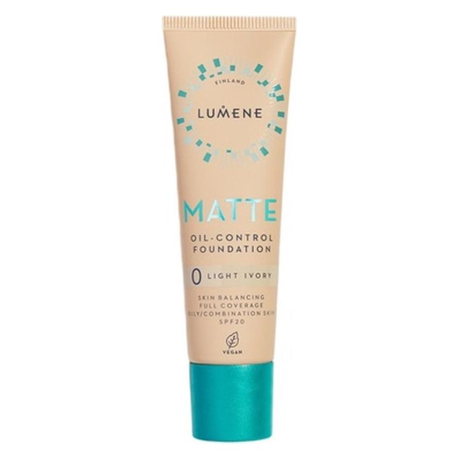 Lumene Matt Control Oil-Free Foundation for Oily and Combination Skin (0 Light Ivory) (57906915)