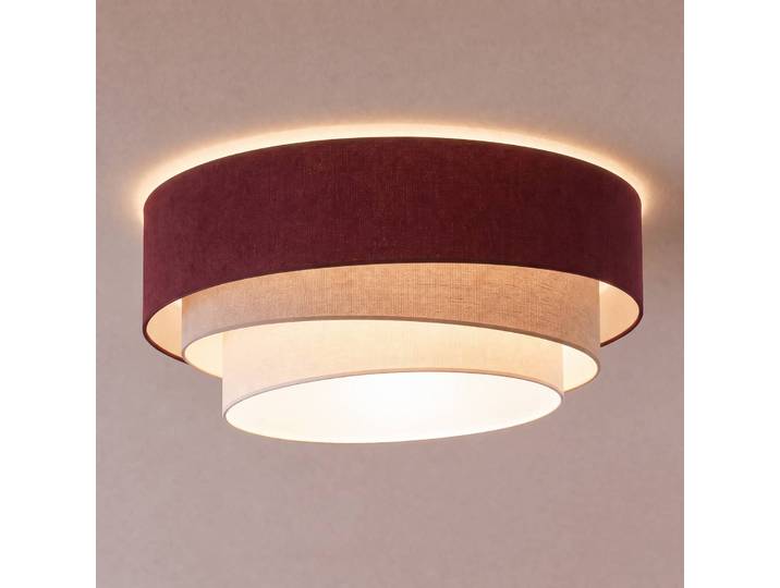 Deckenleuchte Trio Duolla, für Küche, Textil / Stoff / Seide, Junges Wohnen