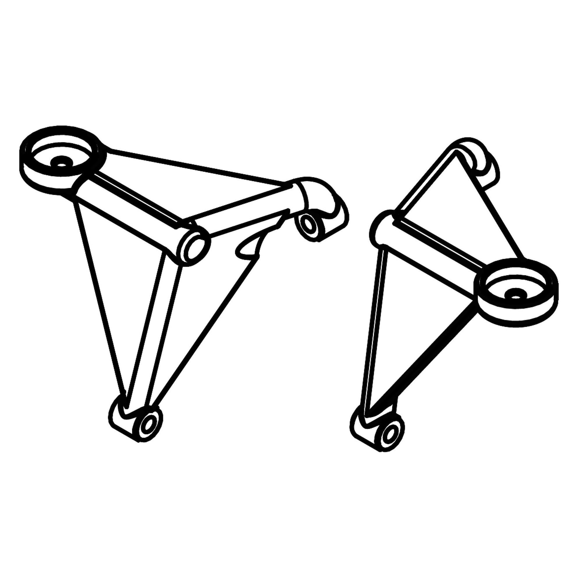 Amewi Karosseriehalter vorne RCX10 (021-17223023)