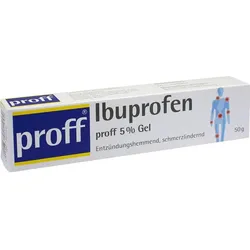 Ibuprofen Proff 5 % Gel 50 G
