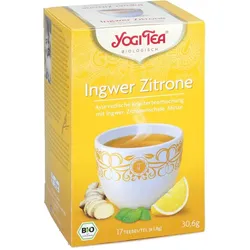 YOGI TEA Ingwer Zitrone Bio Filterbeutel