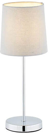 BHS Mira Touch Stick Grey Table Lamp
