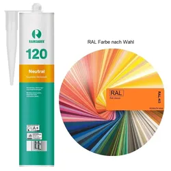 Ramsauer 120 Neutral 1K Silicon Dichtstoff RAL 310ml Kartusche