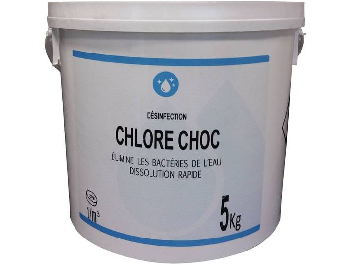 Désinfectant Chlore choc pastilles - 4 kg
