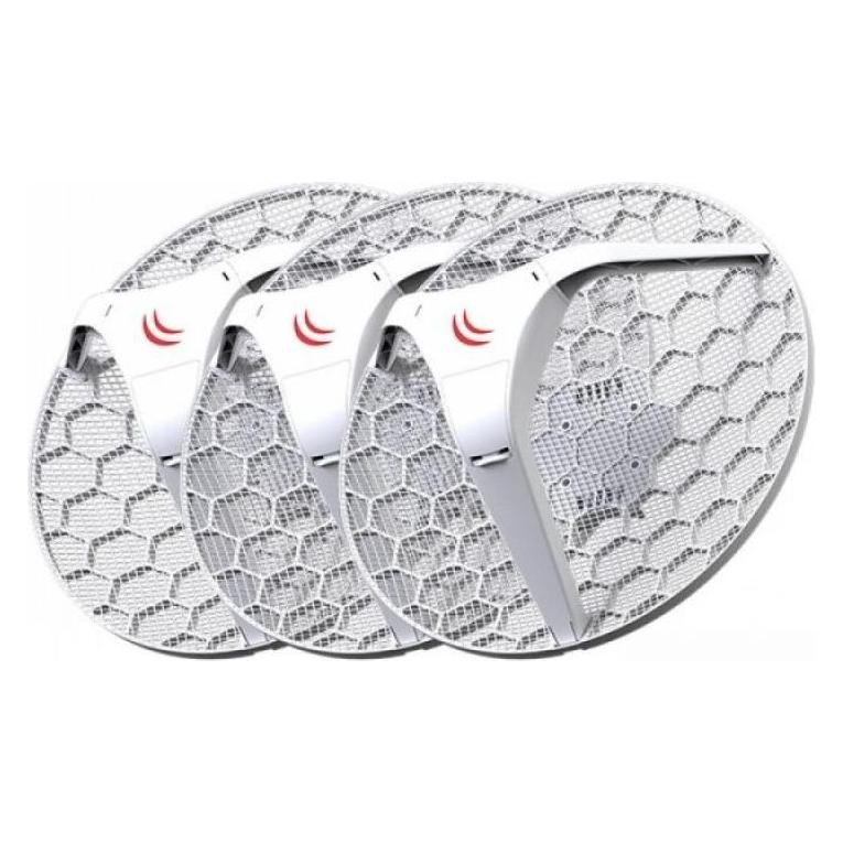 MikroTik LHG 5 3-pack, Dual chain (WLAN) (RBLHG5KIT)