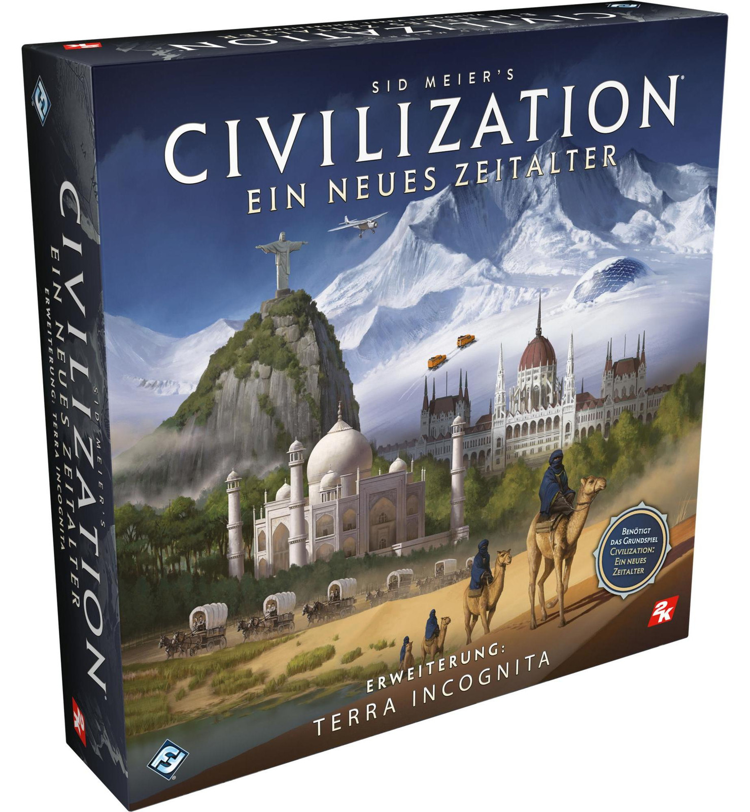 Civilization: Een nieuw tijdperk - Terra Incognita van Fantasy Flight Games