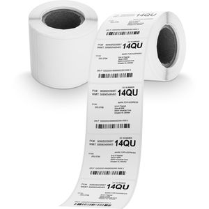 GG-image Thermoetiketten 21250, weiß, 60 x 40mm, 130 Stück, Thermodirekt
