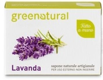 Greenatural Natürliche Seife 100 gr Lavendel