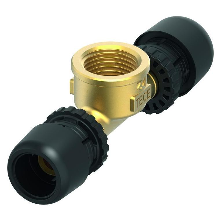 TECE TECElogo-Ax T-Stück Dim. 25 x Rp 3/4" x 25, Siliziumbronze (T-Verbindung) (8802803)