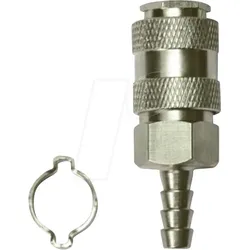 VEL W156323XSTN - Druckluft Schnellkupplung 1/4", Schlauchanschluss