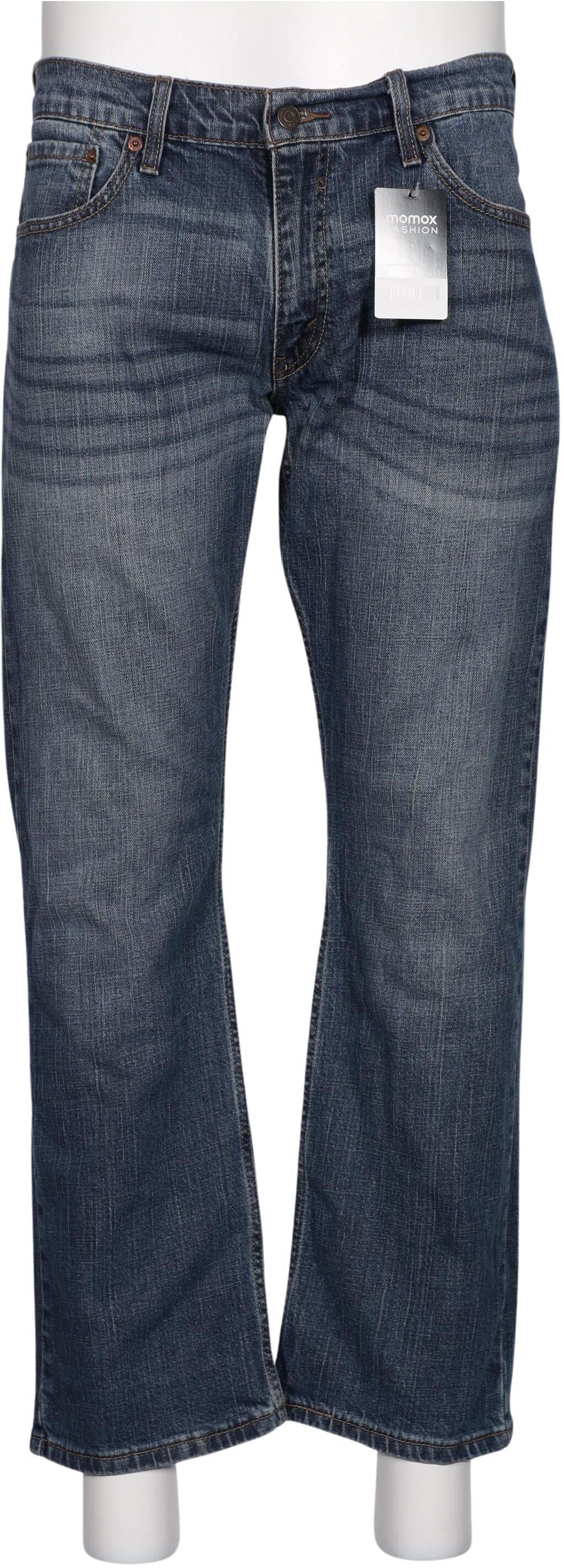 Signature by Levi Strauss & Co. Herren Jeans, Blau, Gr. W34, Elasthan / Baumwolle - Second Hand