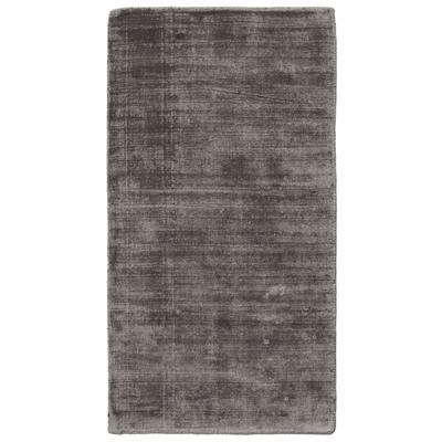 Teppich DEKOWE "Harry", grau (schiefer), B:160cm H:12mm L:230cm, Viskose, Teppiche, Teppich, Kurzflor, Vintage Design, Wohnzimmer