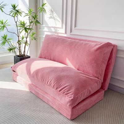 COSMOGO Corduroy Bean Bag Folding Sofa Bed