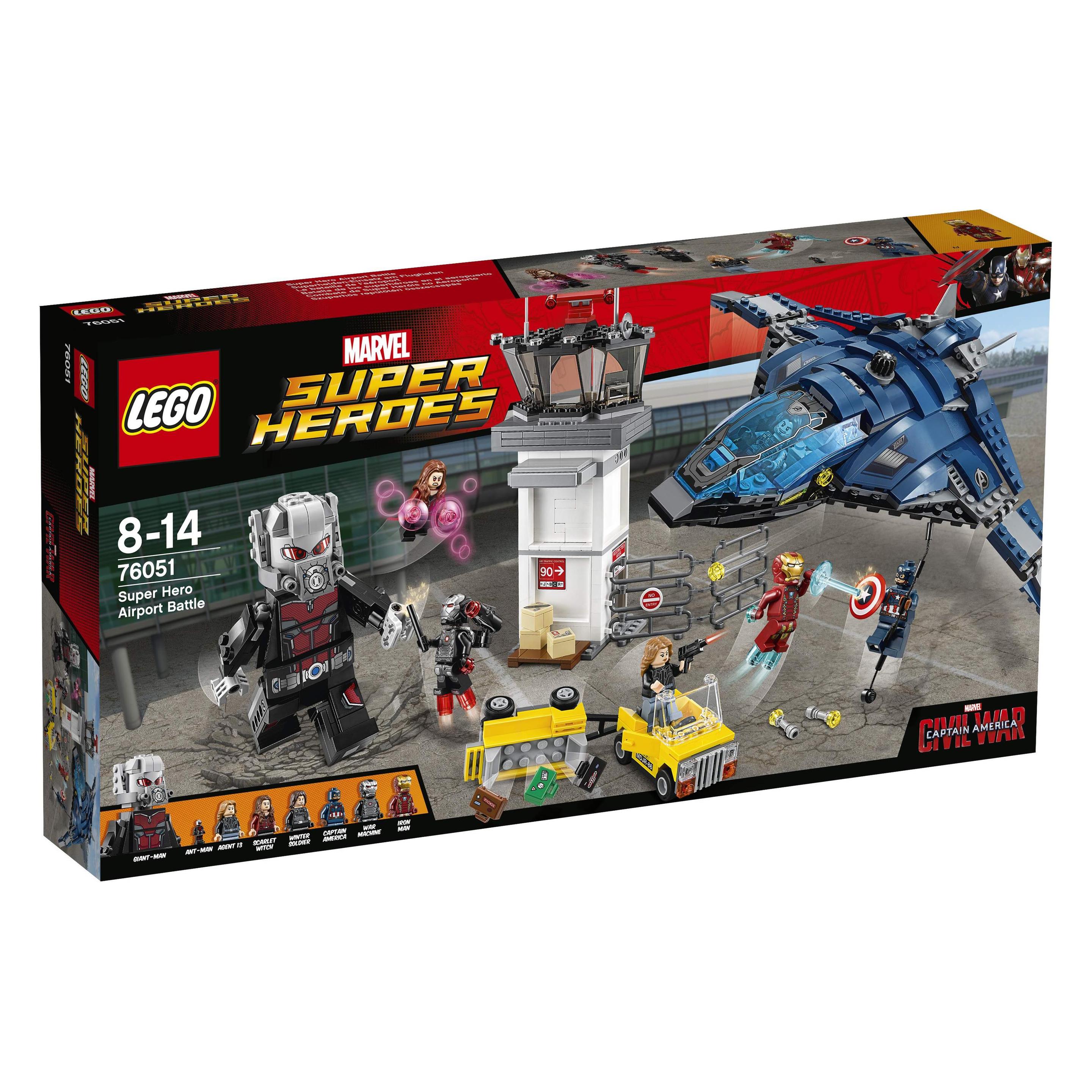LEGO Marvel Super Heroes Superhelden-Einsatz am Flughafen (76051, LEGO Marvel) (76051)