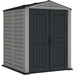 Duramax, Gartenhaus + Gartenschrank, Kunststoff Gerätehaus 171x171 Gartenhaus