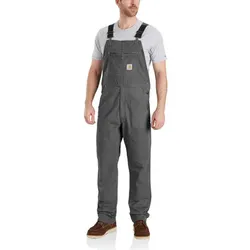 Herren Latzhose RUGGED FLEX RIGBY BIB, gravel, Größe W48/L30 - gravel - W48/L30