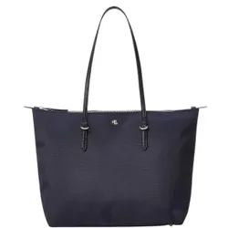 Lauren Ralph Lauren für Damen. 431916737001 Keaton mittelgroße Nylon Tragetasche navy (OSFA), Lässig, Nachhaltig, Marine