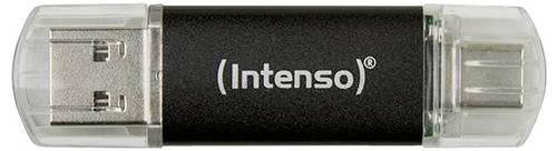 Intenso Twist Line USB-Stick Retail 512GB Anthrazit 3539493 USB-C (USB 3.2 Gen 1), USB-A (USB 3.2 Gen 1)