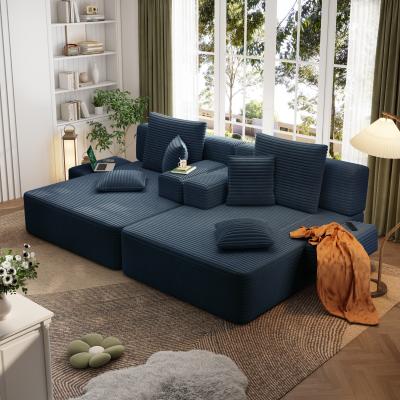 Loedds 97-inch 2-Seat Sleeper Loveseat with Convertible Design, Storage and Spring Seat Support, Light Green