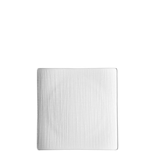 Rosenthal Mesh vierkant bord, wit, 22 cm
