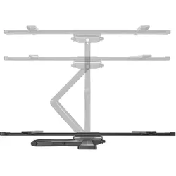 Value TV-Wandhalterung, flexibel, elegant (Wand, 35 kg, 37" - 70"), TV Wandhalterung, Schwarz