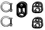 VEGAZ CA-63 Exhaust fitting kit