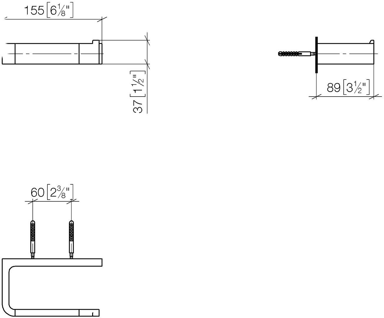 Dornbracht IMO Papierrollenhalter