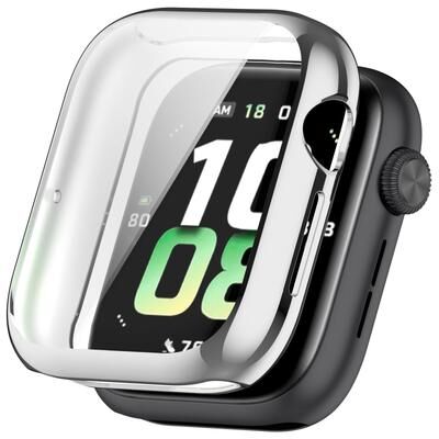 Everyday Crate Honor Watch 5 TPU Protective Case Electroplated Full Coverage Smartwatch Cover silver