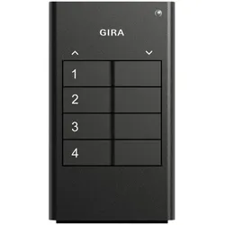 GIRA Handsender 512400 KNX RF 4fach anthrazit