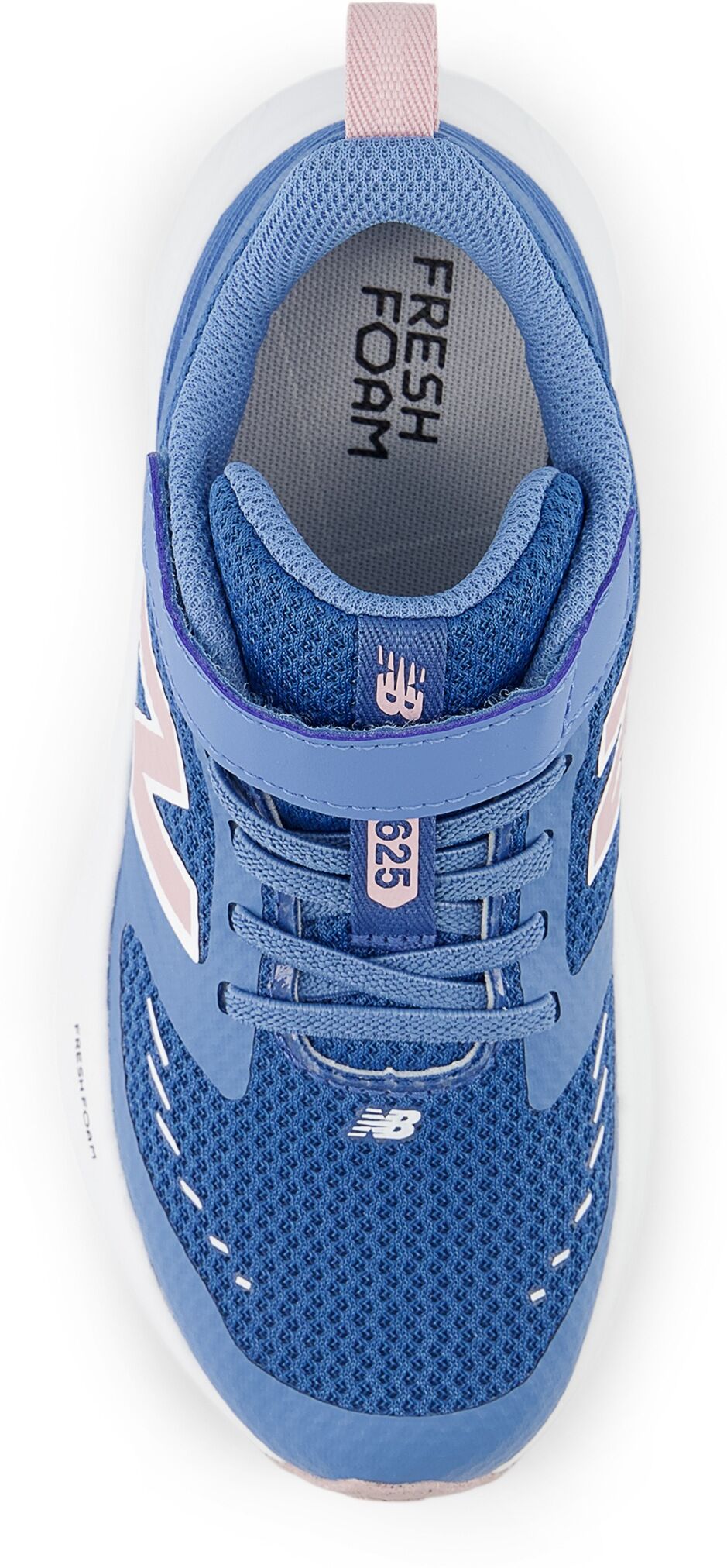 Laufschuh NEW BALANCE "PT 625", Mädchen, Gr. 28, beige (sea stone), Synthetik, Textil, Schuhe Laufschuh, für Kinder sea stone 28