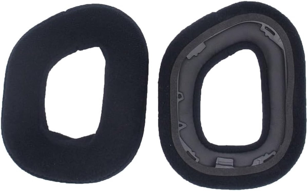 Corsair HS80 RGB Draadloze Hoofdtelefoon Oorkussens - Geheugenschuim en Eiwitleder - Geluidsisolerend en Comfortabel Reparatieonderdeel