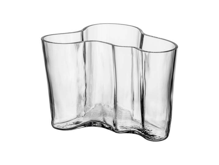 Iittala Vase Alvar Aalto 140 mm Transparent