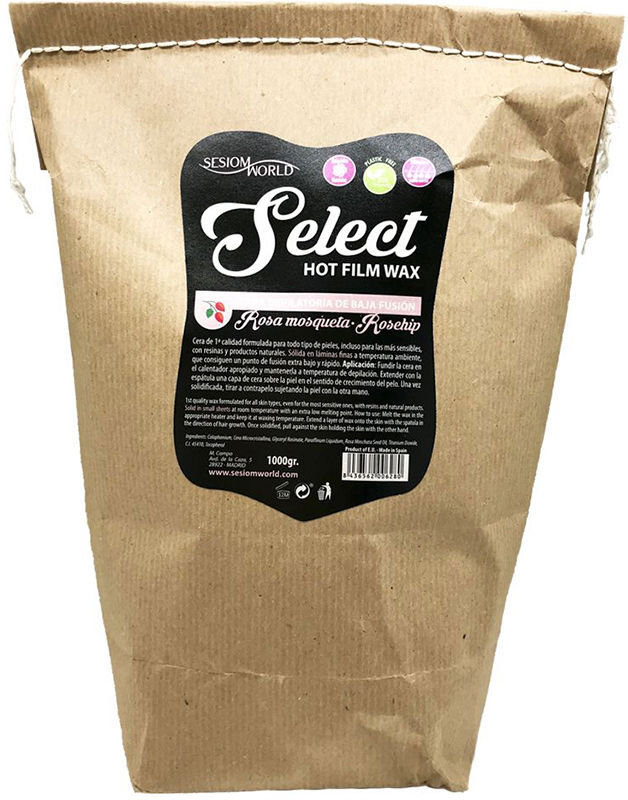 Sesiom World Select cera depilatoria baja fusión 1000 gr