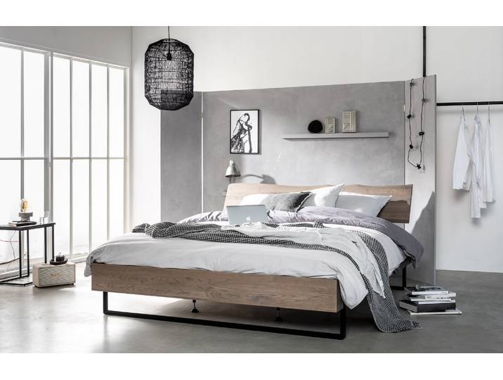 Houten Bed Balance Raw Bedframe - Swiss Sense