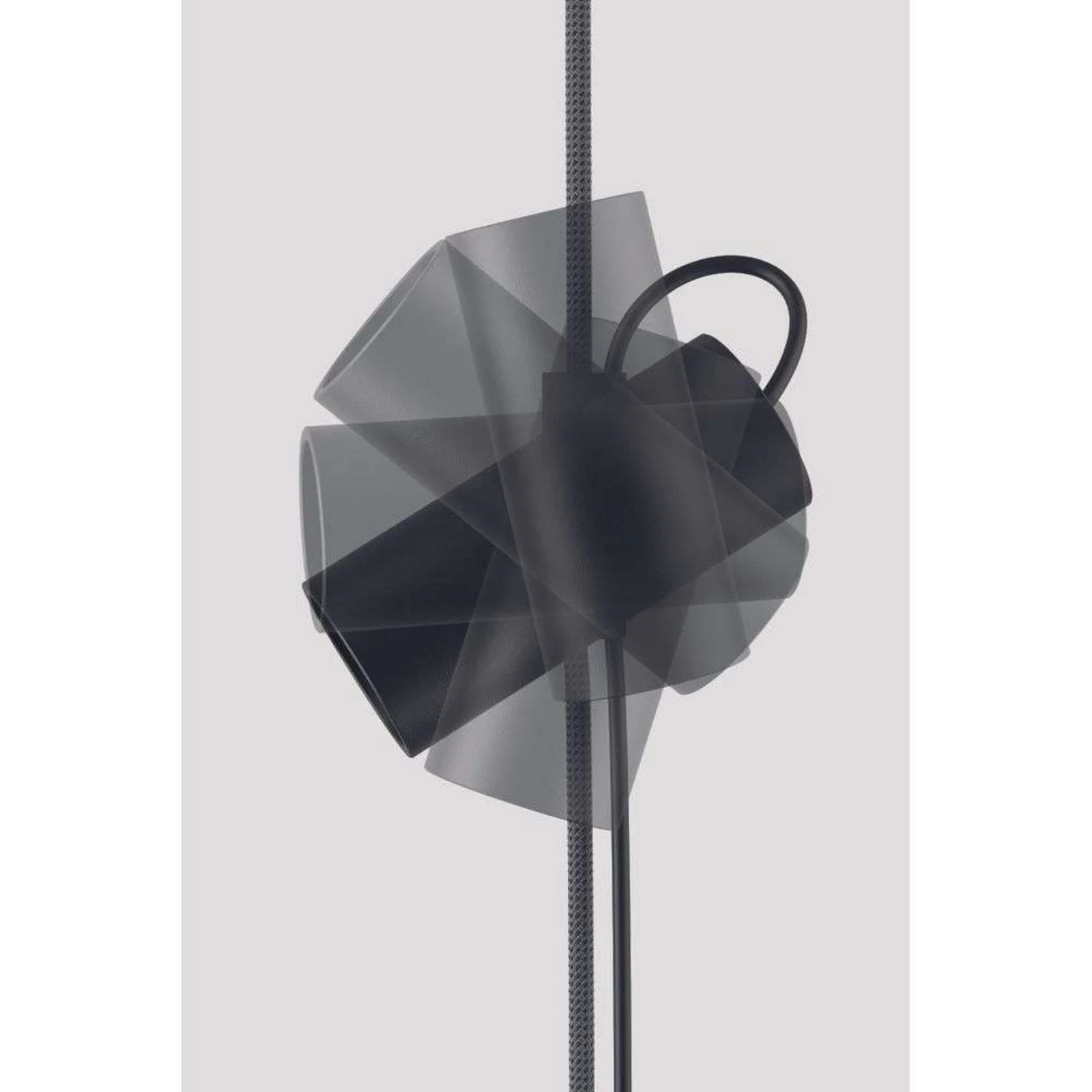 Lodes Cima Hanglamp of Vloerlamp - Mat Zwart/Goud - Metaal