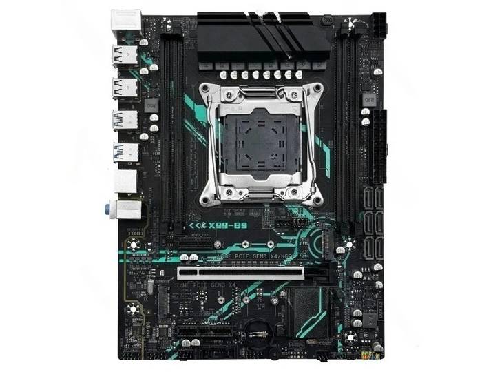 Carte mère d'ordinateur de bureau X99-B9, connecteurs LGA 2011-3, DDR4, carte mère C612x99
