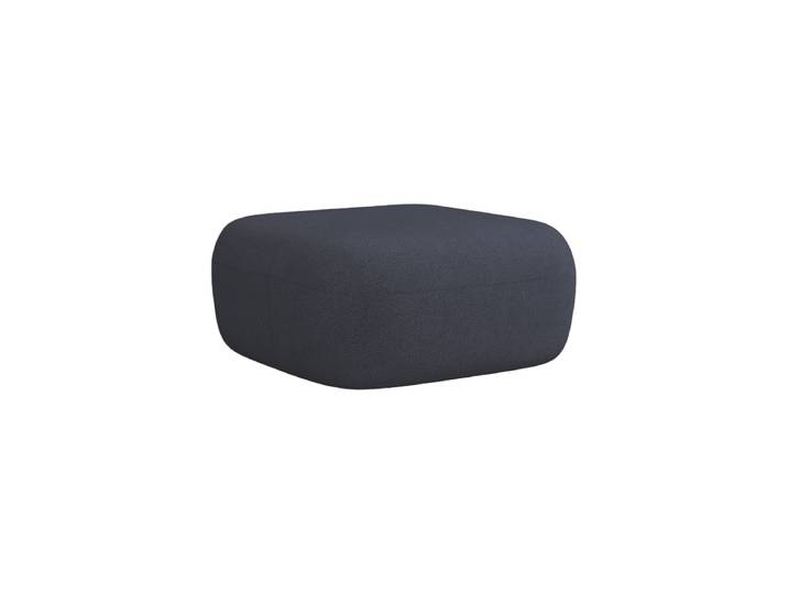 Design Sitzpouf Estro Bouclé Dunkelblau chosen by Bloomingloft