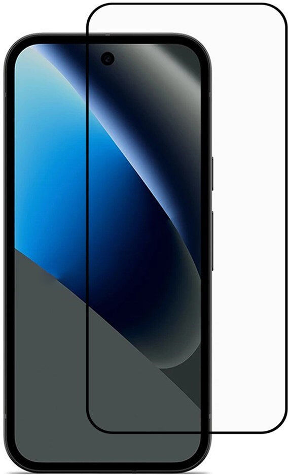 INCOVER Google Pixel 10a Skærmfilm - Gennemsigtig / Sort Kant