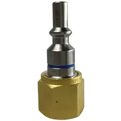 WITT Schlauchkupplungs-Stecker SK 100-1 für Sauerstoff G 1/4 Zoll RH IG