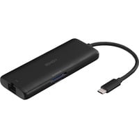 USB-C Mini Dockingstation schwarz, DST-Mini, USB-C, 4K, 100W Pass-Through