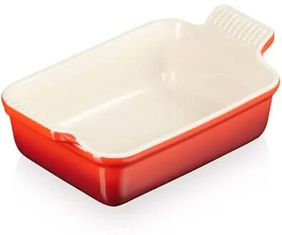 Le Creuset Cerise Stoneware Small 19cm Heritage Rectangular Dish