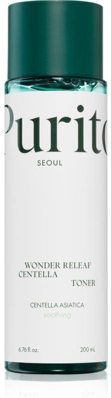 Purito Wonder Releaf Centella Toner Feuchtigkeitstonikum zur Beruhigung und Stärkung empfindlicher Haut 200 ml