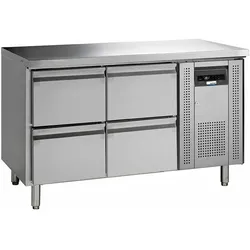 NordCap Cool-Line Kühltisch KTM 2 - 4Z GN 1/1